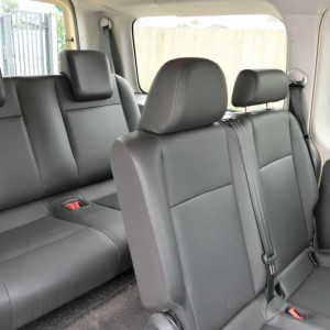 Sitzreihen im VW Caddy Maxi